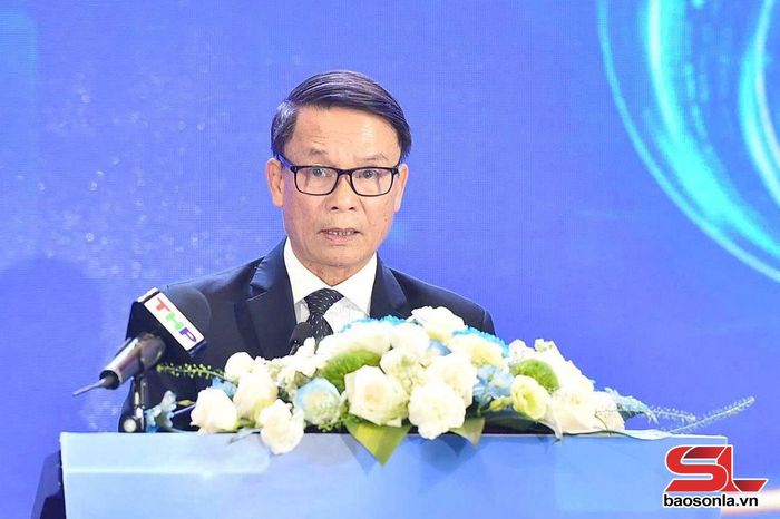 Nhà báo Nguyễn Đức Lợi, Phó Chủ tịch Thường trực Hội Nhà báo Việt Nam, Trưởng Ban tổ chức Hội báo Toàn quốc năm 2026 phát biểu tại chương trình