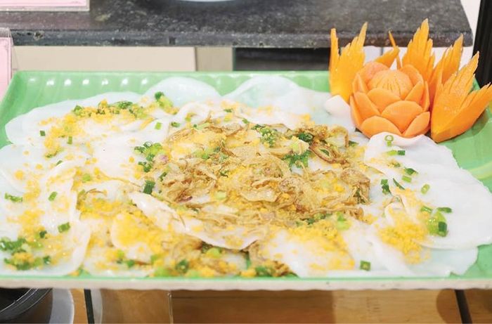 Món bánh bèo được đưa vào thực đơn buffet sáng tại Khách sạn Parkview Huế 