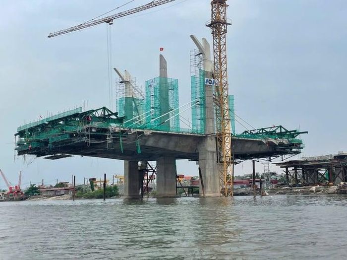 Giải ngân gần 189.000 tỷ đồng vốn đầu tư công trong nửa đầu năm 2026. (Ảnh: Dự án cầu Hải Thành - TP Hải Phòng)