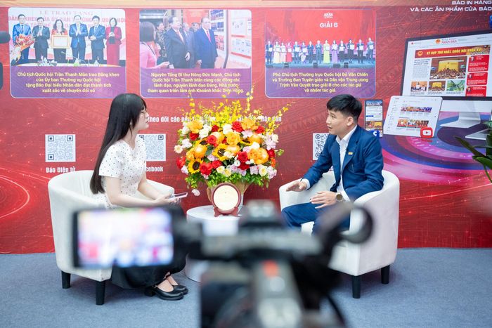 Giám đốc Sản phẩm Tòa soạn hội tụ ONECMS Bùi Công Duyến chia sẻ về những cơ hội, thách thức của báo chí trong kỷ nguyên AI