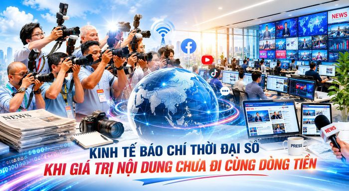 Internet, mạng xã hội và trí tuệ nhân tạo đang làm thay đổi mạnh mẽ báo chí