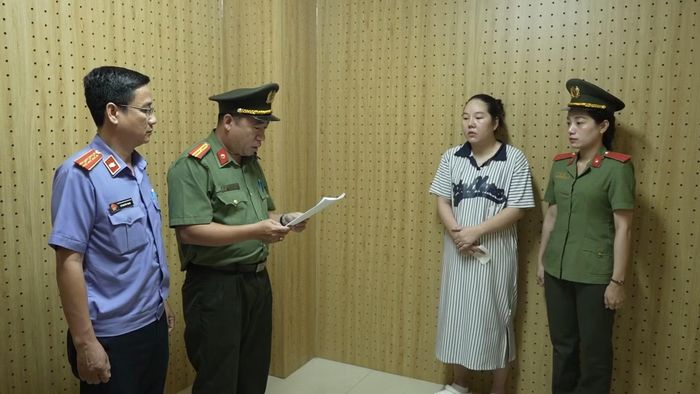 Cơ quan Công an khởi tố bị can, bắt tạm giam Phạm Thị Huỳnh Như và Phạm Thanh Sơn.