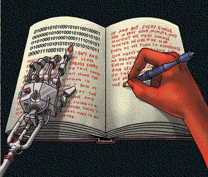 Chúng ta phó mặc cho thuật toán hay đặt trái tim vào lòng bàn tay để viết?