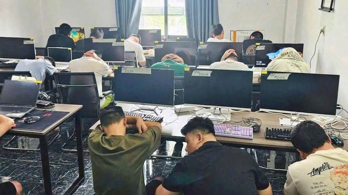 Các bị can của vụ án có dấu hiệu tổ chức các nhóm tội phạm lừa đảo trên không gian mạng.