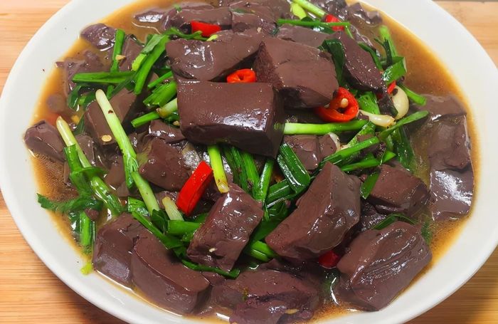Không phải ai cũng ăn được món tiết lợn. Ảnh minh họa.