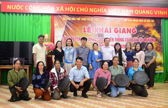 Lớp truyền dạy được tổ chức nhằm bảo tồn, gìn giữ và phát huy những giá trị văn hóa đặc sắc của đồng bào dân tộc M’Nông