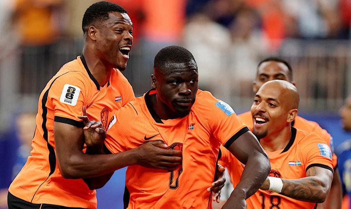 Hà Lan thắng Thụy Điển 5-1. (Ảnh: Reuters)