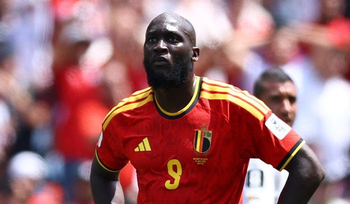 Lukaku vào sân từ khế dự bị ở trận trước. (Ảnh: Reuters)