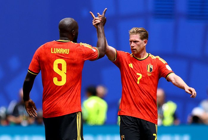 Đội tuyển Bỉ cần De Bruyne kết hợp với Lukaku. (Ảnh: Reuters)