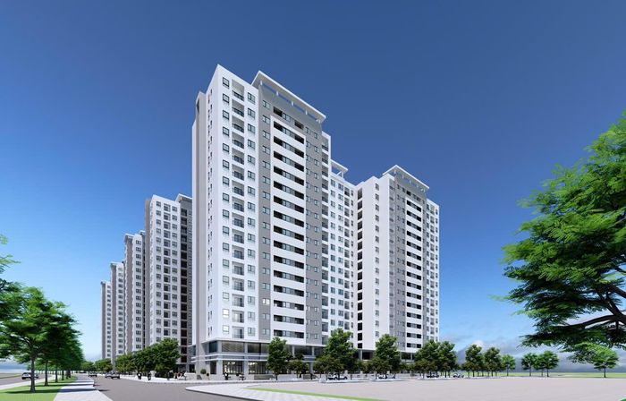Dự án được triển khai tại ô đất III.13.1 thuộc quỹ đất 20% của Khu đô thị mới Pháp Vân - Tứ Hiệp, phường Yên Sở. Ảnh: Ban Quản lý dự án đầu tư xây dựng công trình dân dụng thành phố Hà Nội