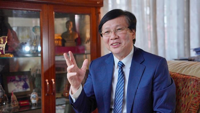 Nhà báo Hồ Quang Lợi, Phó Chủ tịch Hội Truyền thông số Việt Nam, nguyên Phó Chủ tịch Thường trực Hội Nhà báo Việt Nam, nguyên Chủ tịch Hội Nhà báo Hà Nội. Ảnh: H.D