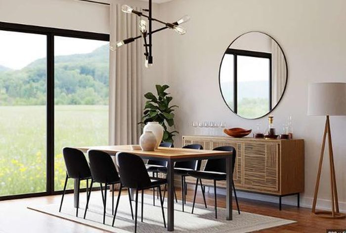 Bố trí một số chiếc gương nhỏ ở các ngóc ngách nhỏ ở trong nhà được nhận định là một thủ thuật thường được phía các nhà thiết kế nội thất thường ưu tiên.