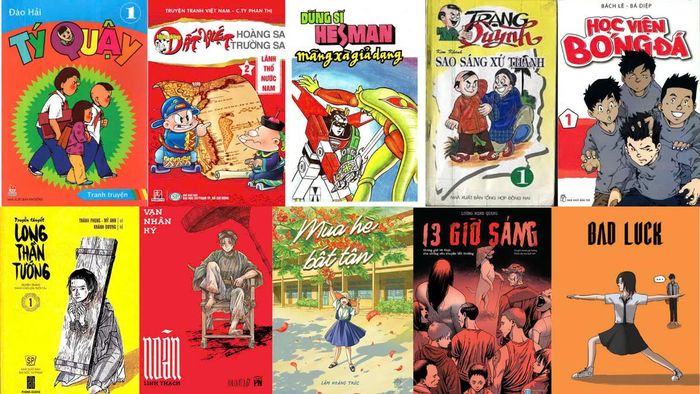 Truyện tranh Việt Nam đang cho thấy nguồn lực sáng tạo phong phú và diện mạo ngày càng đa dạng.