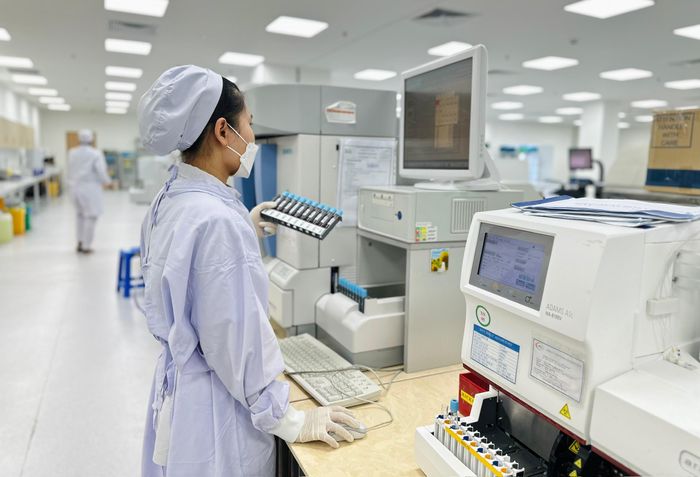  BVĐK Khu vực Thủ Đức mới khánh thành thuộc Cụm y tế chuyên sâu Thủ Đức được đầu tư trang thiết bị, vật tư y tế hiện đại. Ảnh: THẢO PHƯƠNG 