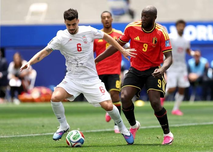  Lukaku và tuyển Bỉ đang nằm trong nhóm có cửa tranh vé vớt. Ảnh: EPA. 