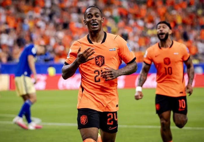  Summerville đang chơi rất hay trong màu áo tuyển Hà Lan tại World Cup 2026. ẢNH: ANP 