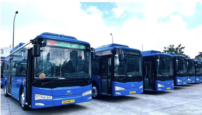  TP.HCM tiếp tục đầu tư hạ tầng, tăng cường chuyển đổi xanh xe buýt. Ảnh: ĐT 