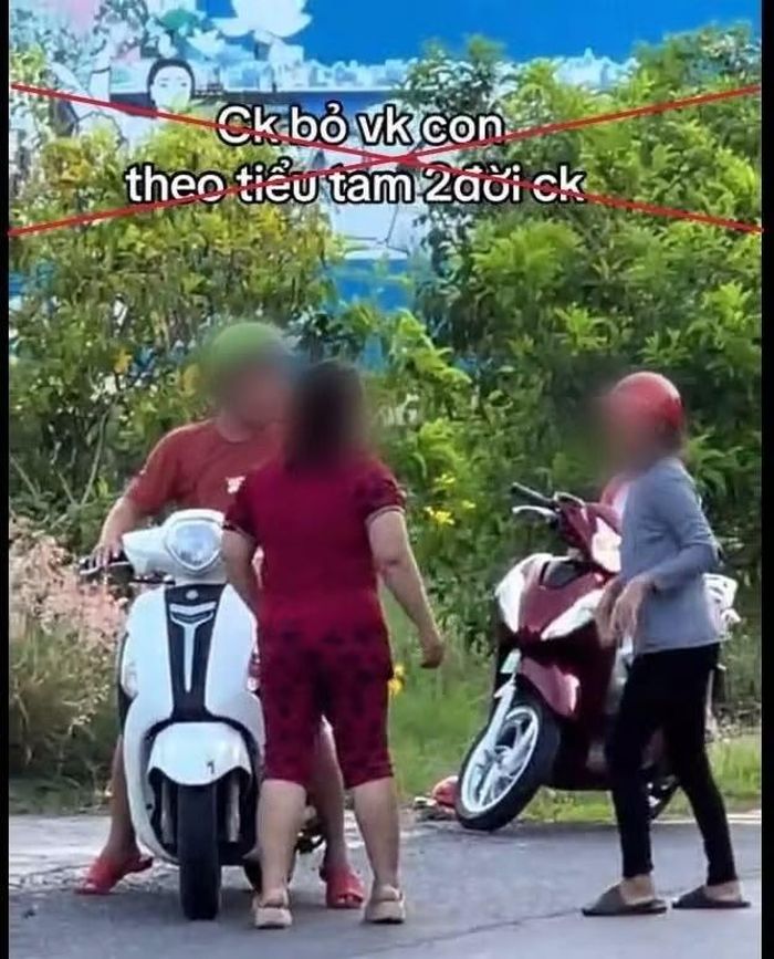 Nội dung bị cắt ghép sai sự thật được chia sẻ trên mạng xã hội.
