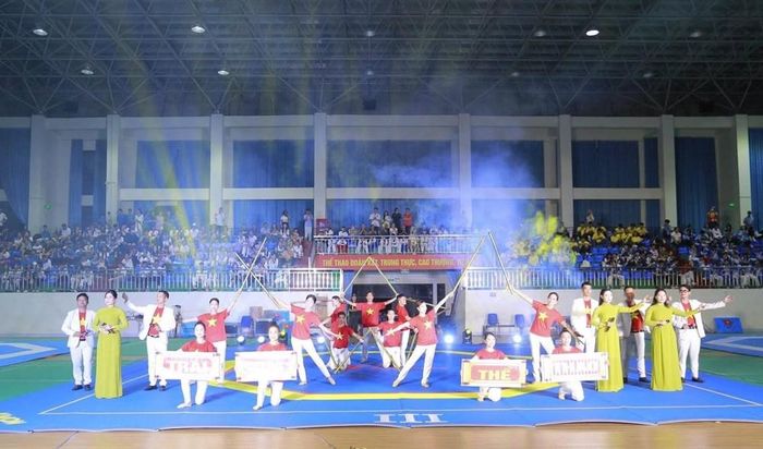 Tiết mục văn nghệ đặc sắc tại Lễ khai mạc