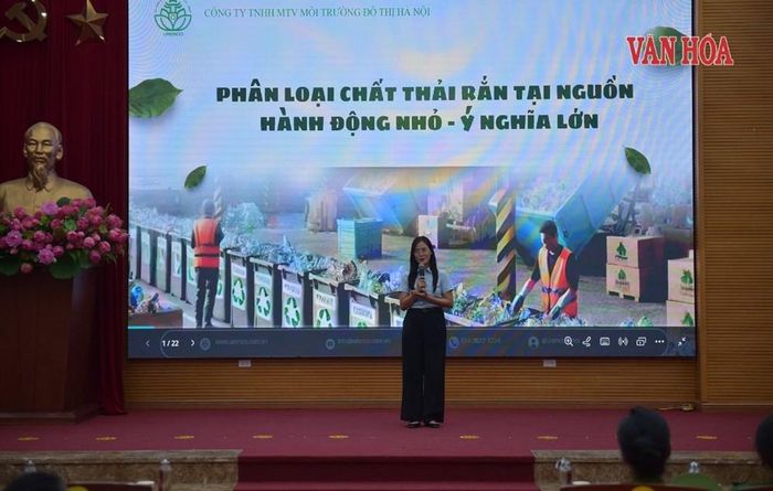 Tuyên truyền phân loại rác tại nguồn đến người dân