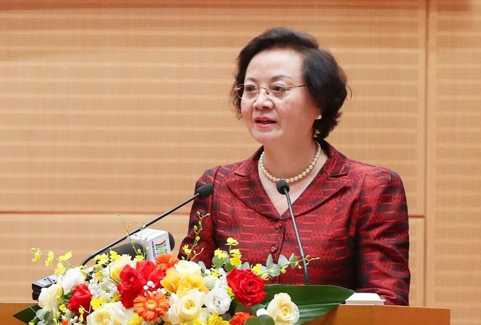 Phó Thủ tướng Chính phủ Phạm Thị Thanh Trà phát biểu