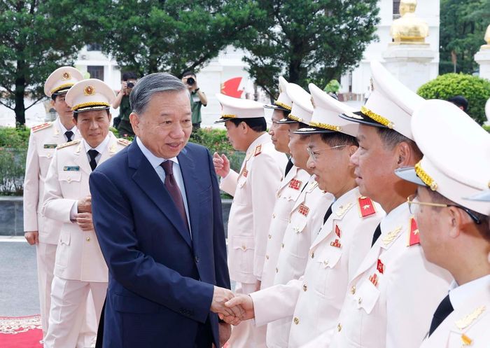 Tổng Bí thư, Chủ tịch nước Tô Lâm và các đại biểu. Ảnh: Thống Nhất – TTXVN