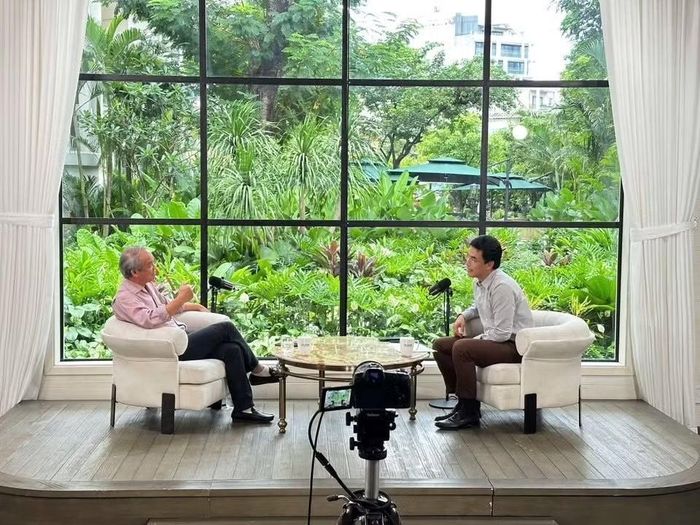 Không gian ghi hình podcast Vietsuccess.