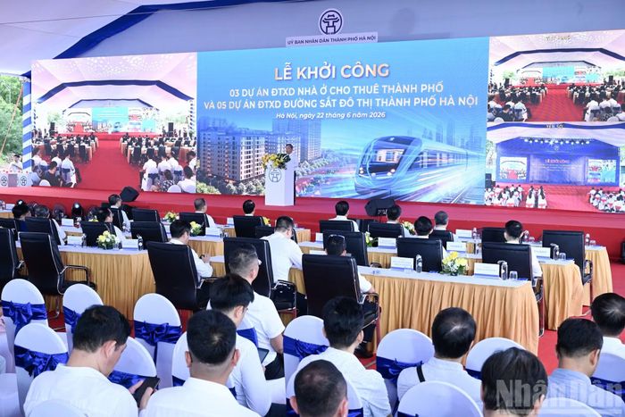 Quang cảnh lễ khởi công.