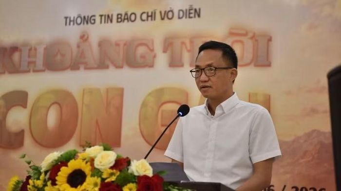 Ông Kiều Công Thược phát biểu.