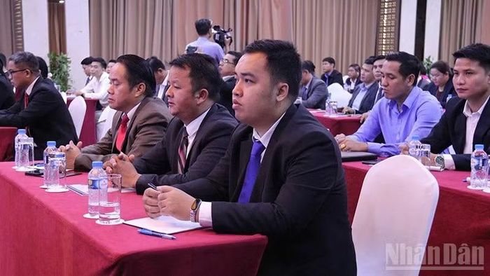 Các học viên tham gia khóa đào tạo. (Ảnh: DUY TOÀN)