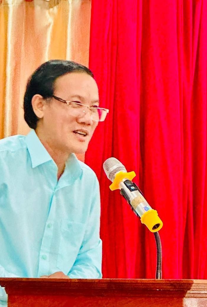 Tác giả Nguyễn Văn Mần - tác giả vừa xuất sắc đoạt giải nhất tại Giải thưởng Văn học, Nghệ thuật Phan Ngọc Hiển lần thứ V -2026 trị giá 140 triệu đồng, phát biểu cảm xúc khi được tham gia trại lần này