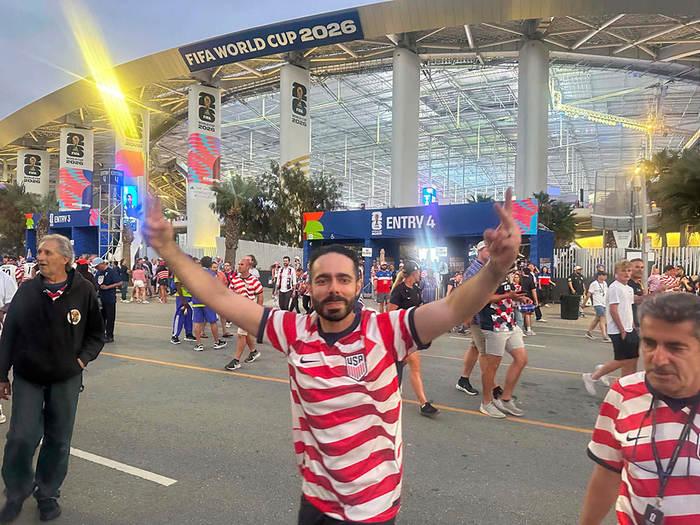 Không khí World Cup ở Mỹ. Ảnh: Getty