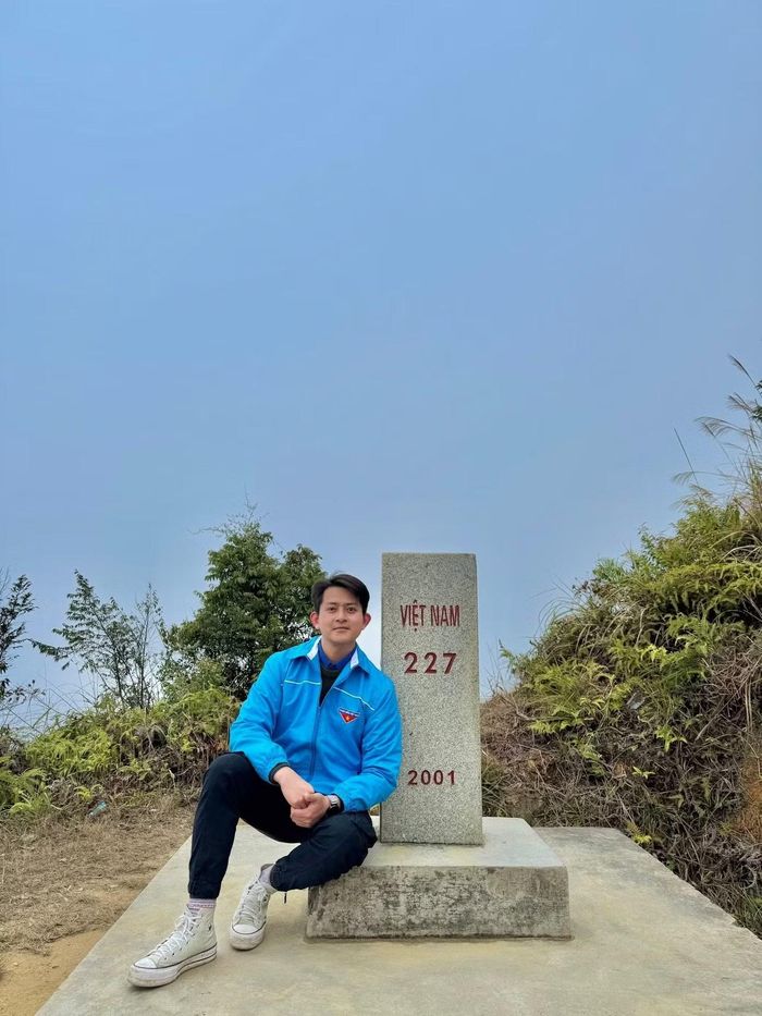 Anh Dương Cao Thái Sơn - Phó Bí thư Đoàn Thanh niên Cơ quan ĐHQG Hà Nội.