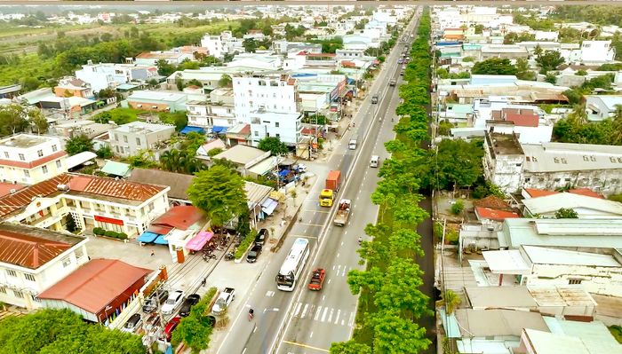 Một khu dân cư tại xã Tân Vĩnh Lộc, TPHCM. Ảnh: H.KIM