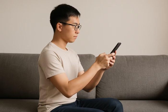 Để giảm áp lực lên cột sống, người dùng nên nâng điện thoại ngang tầm mắt thay vì cúi đầu nhìn xuống, đồng thời giữ lưng thẳng và vai thả lỏng khi sử dụng thiết bị. Đây là giải pháp đơn giản nhưng mang lại hiệu quả rõ rệt trong việc hạn chế các tổn thương cơ xương khớp liên quan đến thói quen dùng điện thoại kéo dài.