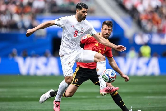 Mehdi Taremi và đội tuyển Iran đã thể hiện rất tốt khi đối đầu tuyển Bỉ ở lượt trận thứ hai bảng G World Cup 2026.
