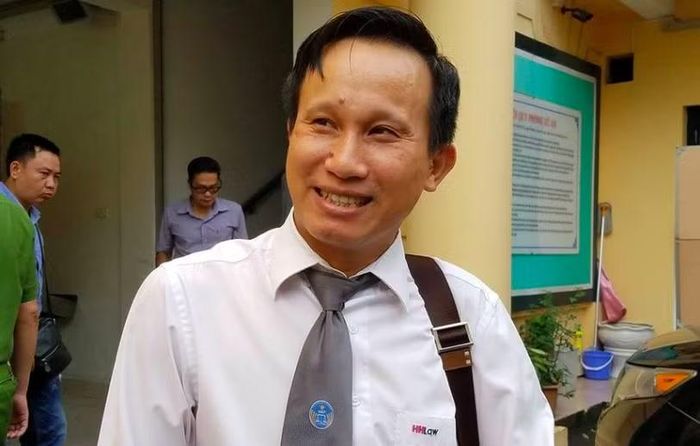 Luật sư Hoàng Văn Hướng.
