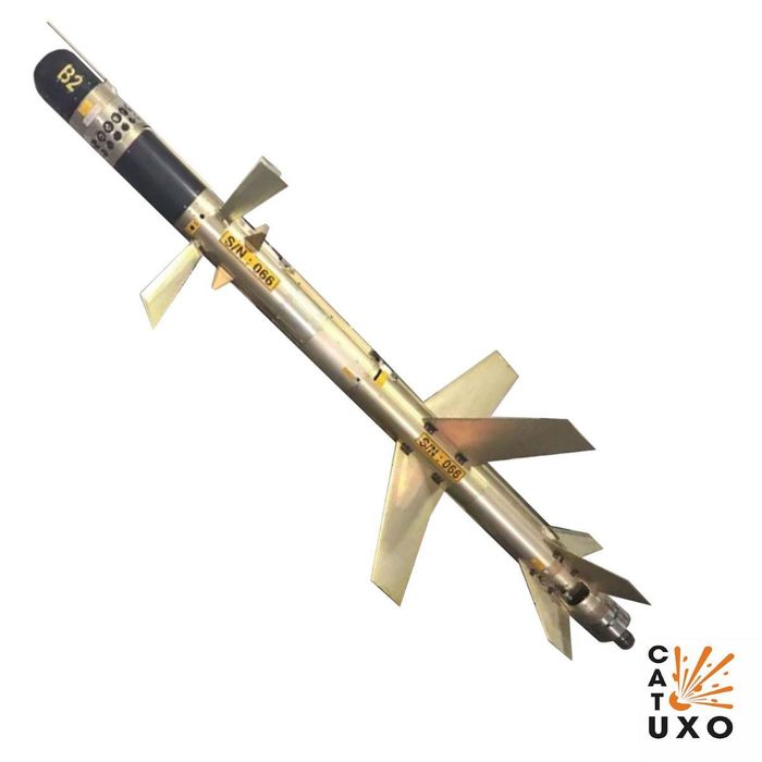 Tên lửa 358 Iran hay còn gọi là tên lửa SA-67, Product-358 hay Saqr-358. Ảnh: cat-uxo.com
