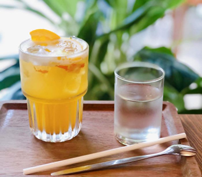 Nước cam là một lựa chọn tốt cho huyết áp. Ảnh: Ban Mai
