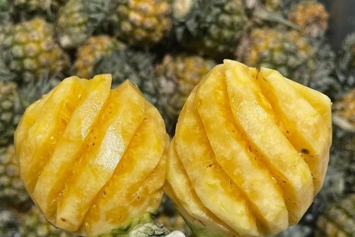 Dứa nhiều tác dụng cho sức khỏe. Ảnh: Hoa Linh.