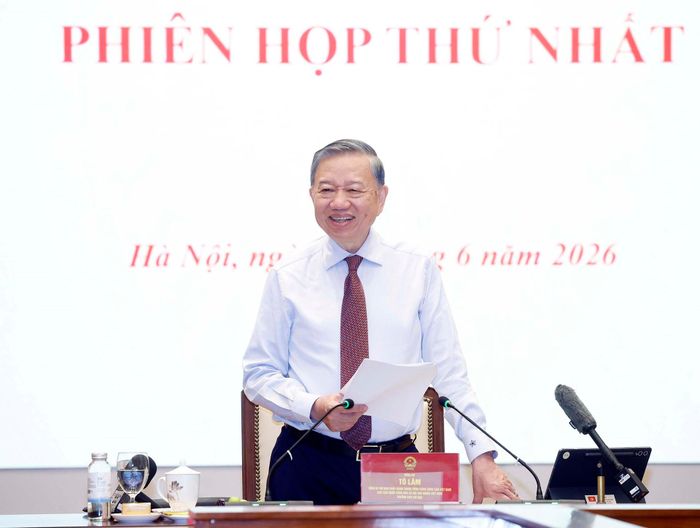 Tổng Bí thư, Chủ tịch nước Tô Lâm phát biểu chỉ đạo. Ảnh: TTXVN.