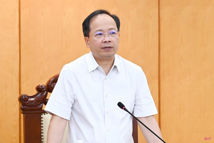 Đồng chí Nguyễn Duy Lâm kết luận hội nghị.