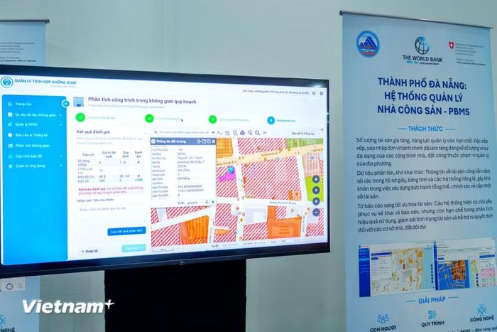 Hệ thống quản lý nhà công sản (PBMS) góp phần số hóa và quản lý hiệu quả tài sản công. (Ảnh: Thanh Phong/Vietnam+)