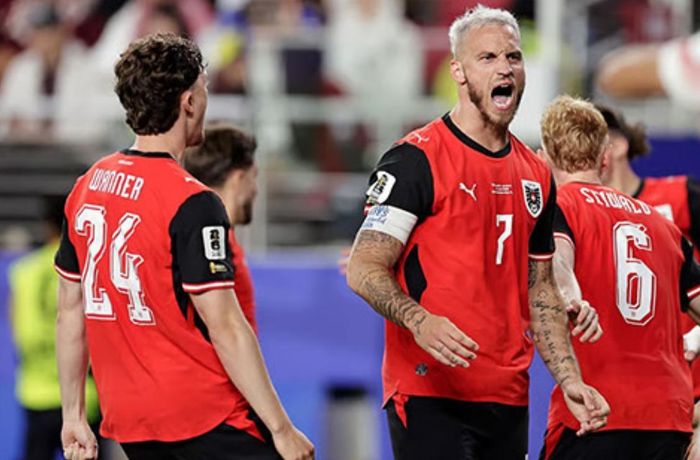 Tuyển Áo là đối thủ không dễ bị bắt nạt. Ảnh: Eurosports