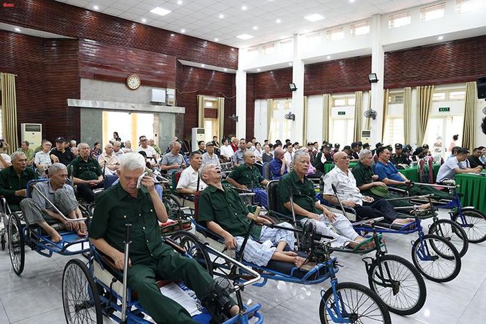 Trung tâm điều dưỡng thương binh Thuận Thành hiện nuôi dưỡng, điều trị 83 thương, bệnh binh nặng.