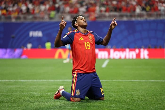 Tây Ban Nha đã gửi lời khẳng định đanh thép về tham vọng chinh phục World Cup 2026 bằng chiến thắng 4-0 trước Saudi Arabia. Ảnh: FIFA