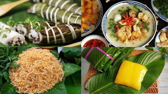 Các món ăn đặc sản ở quê Hòa Minzy.