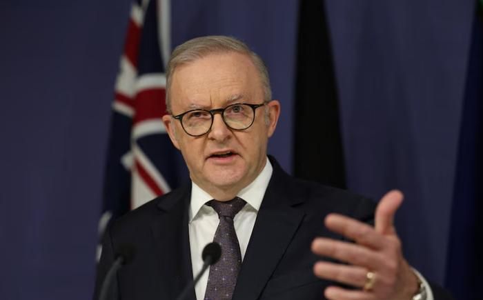 Thủ tướng Úc Anthony Albanese trong một cuộc họp báo tại Sydney, Úc, ngày 18 tháng 6 năm 2026. Ảnh: Reuters
