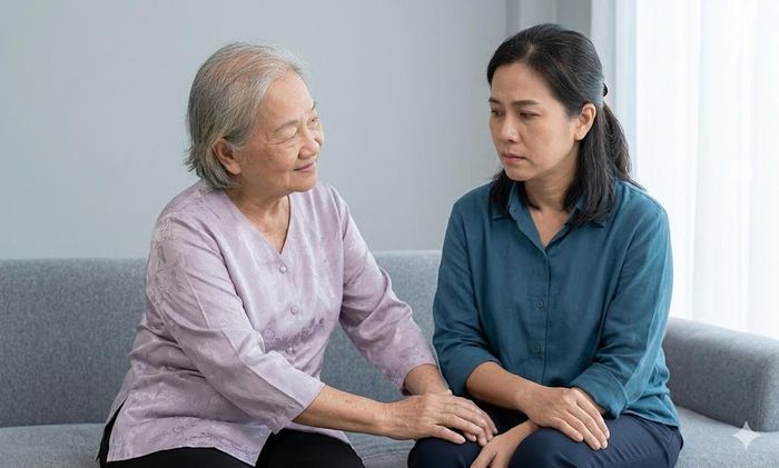 Sự đứt gãy thế hệ xuất phát từ sự lệch pha sâu sắc giữa nhịp sống công nghiệp hối hả và dòng thời gian đang chậm lại của tuổi già. Ảnh: Minh họa