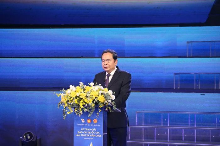 Chủ tịch Quốc hội Trần Thanh Mẫn phát biểu chỉ đạo. Ảnh: ANHP